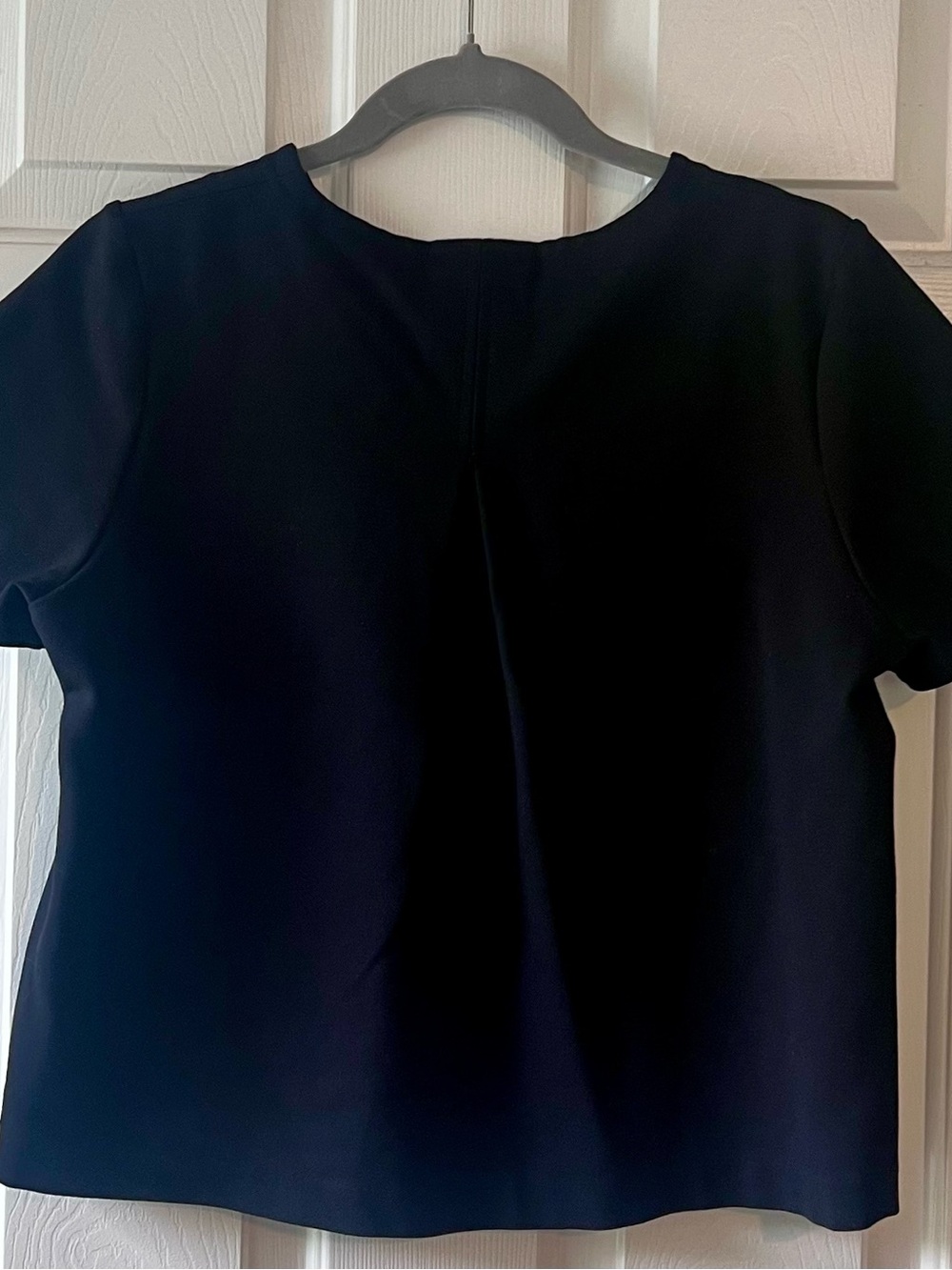 SPANX Black Short Sleeve Crewneck Top - Picture 2 of 6
